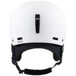 Anon Raider 3 Helmet 2024 - White helmet with black straps and buckle.