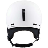 Anon Raider 3 Helmet 2024 - White helmet with black straps and buckle.