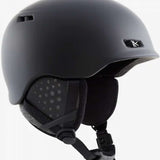 Anon Rodan Helmet 2024 - Matte black helmet with a sleek, aerodynamic design and ventilation system visible on top.
