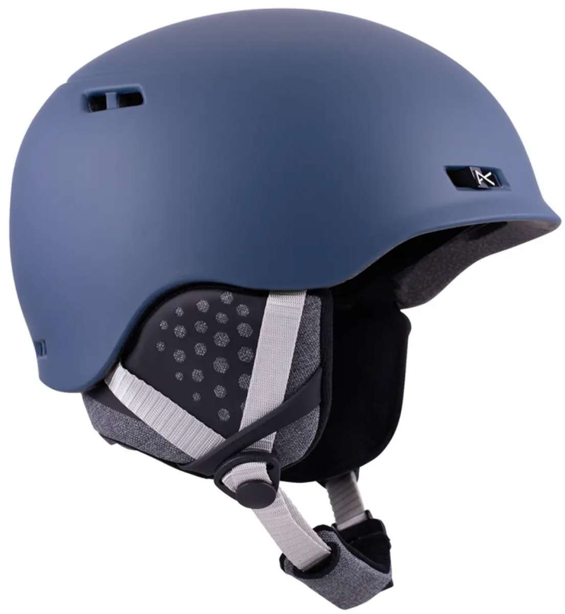 Anon Rodan Helmet 2024 - Matte black helmet with a sleek, aerodynamic design and ventilation system visible on top.