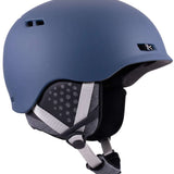 Anon Rodan Helmet 2024 - Matte black helmet with a sleek, aerodynamic design and ventilation system visible on top.