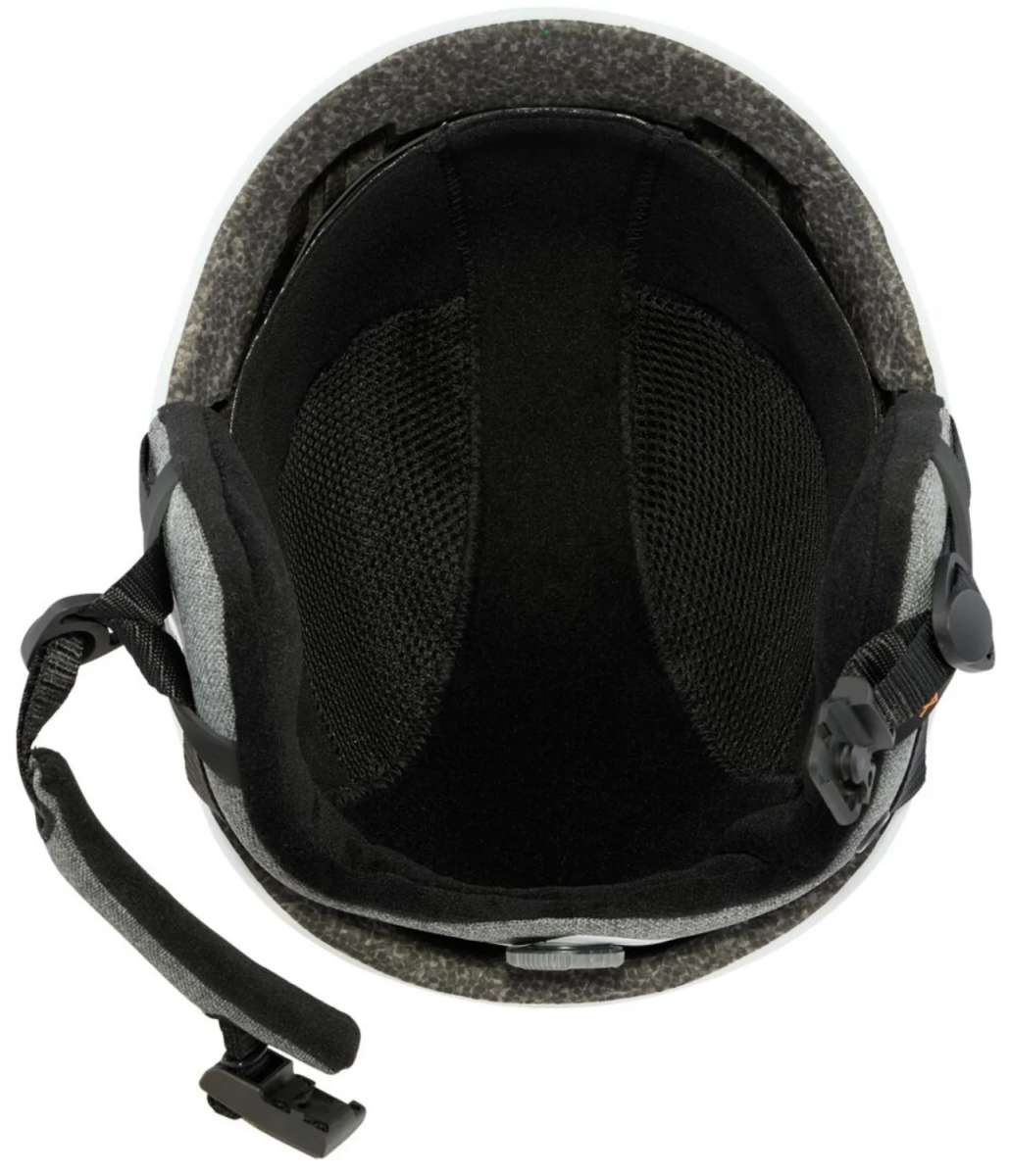 Anon Rodan MIPS Helmet 2024 - Black helmet with a white logo on the front and straps on the sides.