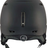 Anon Rodan MIPS Helmet 2024 - Black helmet with white logo on front and black straps.