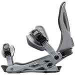 Arbor Cypress Snowboard Bindings 2024 - A pair of snowboard bindings with a sleek, modern design and a predominantly black color scheme.