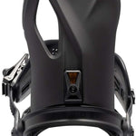 Arbor Cypress Snowboard Bindings 2024 - Black bindings with a sleek, modern design and silver hardware.