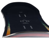 Arbor Formula Rocker Snowboard 2024 - A black snowboard with a white logo and white lettering on top of it.