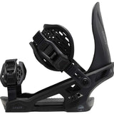 Arbor Women's Acacia Snowboard Bindings 2024 - Black bindings with a sleek, modern design and adjustable straps.