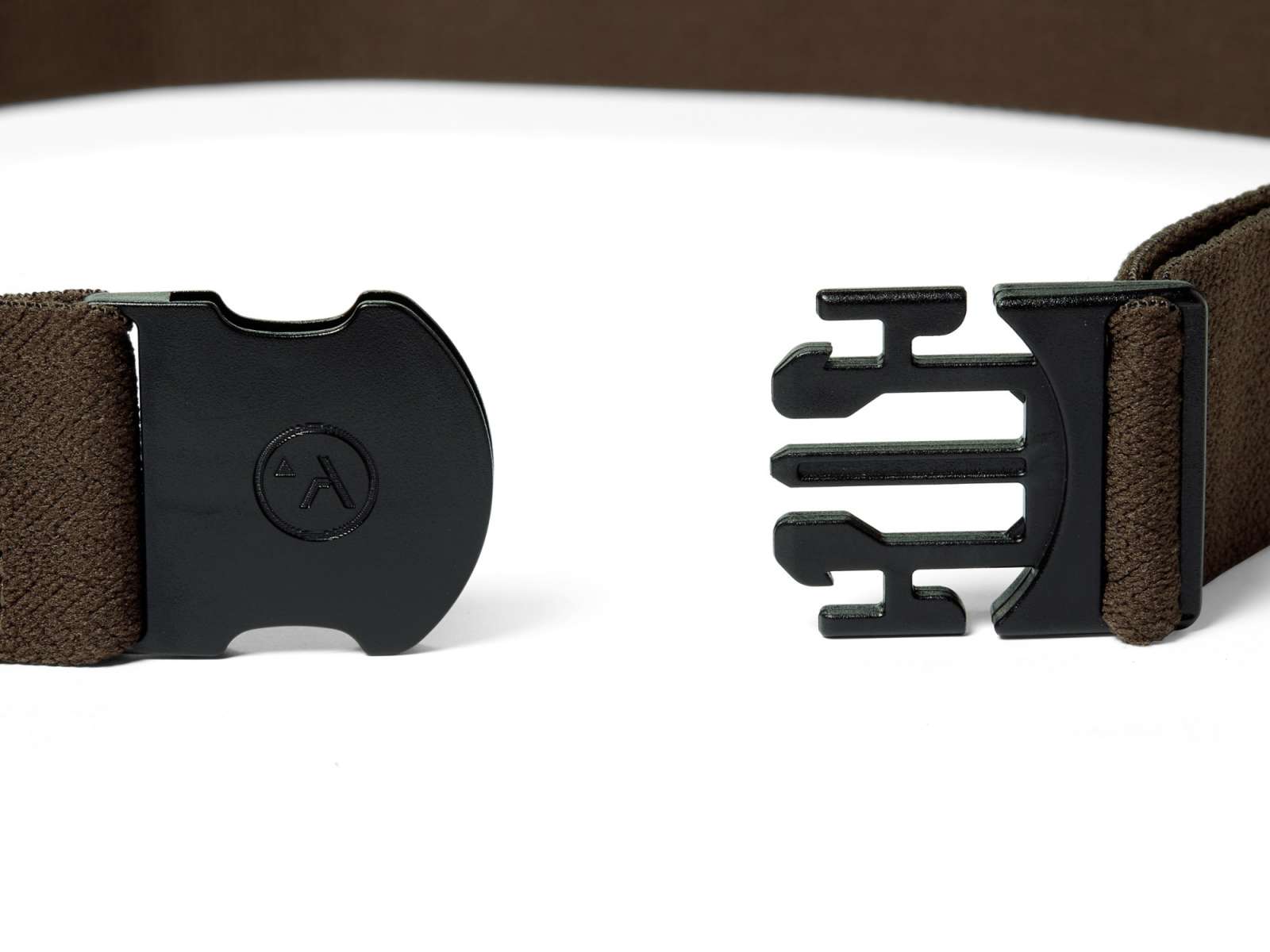 Arcade Ranger Belt 2023 - Brown belt with black buckle and logo.