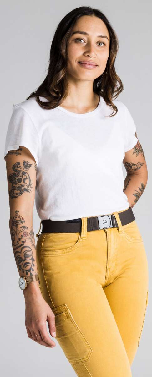 Arcade Ranger Belt 2023 - Black belt with silver buckle.