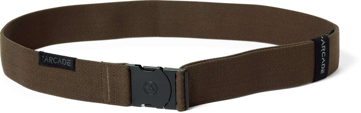 Arcade Ranger Belt 2023 - Brown belt with black buckle.