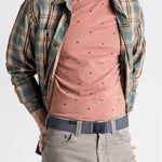 Arcade Ranger Belt 2023 - Brown leather belt with silver buckle.