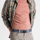 Arcade Ranger Belt 2023 - Brown leather belt with silver buckle.