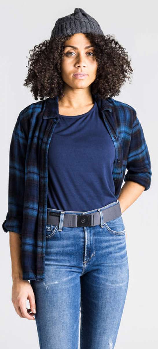 Arcade Ranger Belt 2023 - Black belt with silver buckle.