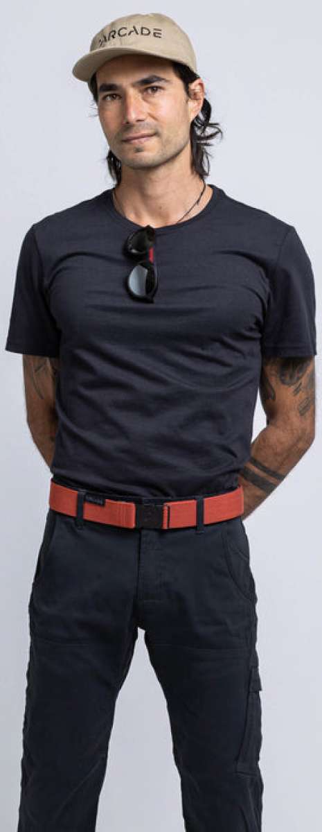 Arcade Ranger Belt 2023 - Black belt with silver buckle.