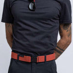 Arcade Ranger Belt 2023 - Black belt with silver buckle.