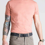 Arcade Ranger Belt 2023 - Brown leather belt with silver buckle.