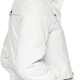 Arctix Women's Daybreak Insulated Jacket 2023 - A white jacket with a hood, featuring black buttons and a zipper.
