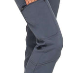 Arctix Ladies Sarah Softshell Pant - Dark gray softshell pants with zippered pockets and belt loops.