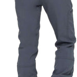Arctix Ladies Sarah Softshell Pant - A pair of gray softshell pants with a belt loop and two zippered pockets on the back.