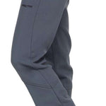 Arctix Ladies Sarah Softshell Pant 2023 - A pair of gray softshell pants with a black logo on the left leg.