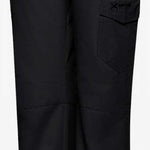 Arctix Women's Snowsports Cargo Pants 2023 - Pair of black snow sports cargo pants with zippered pockets and a belt loop.