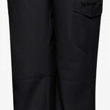 Arctix Women's Snowsports Cargo Pants 2023 - Pair of black snow sports cargo pants with zippered pockets and a belt loop.