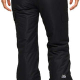 Arctix Women's Snowsports Cargo Pants 2023 - Black snow pants with two cargo pockets on each thigh.