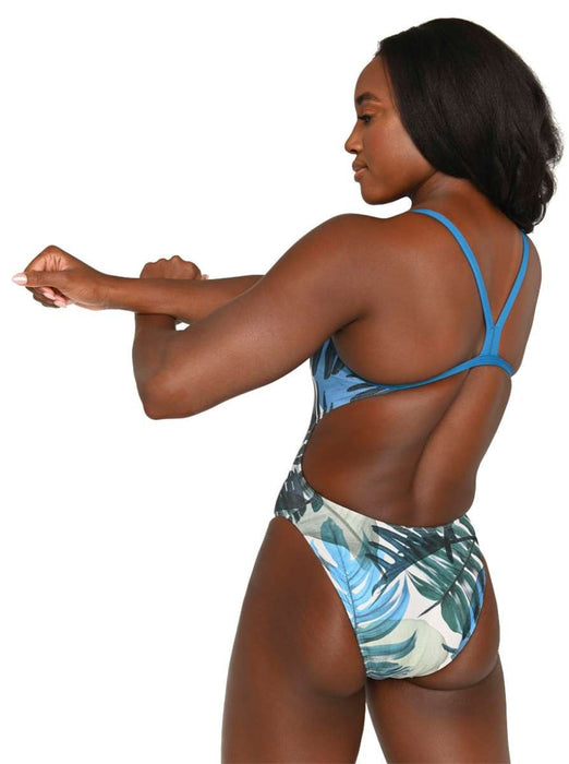 Arena Women's Lydia Jacoby Simone Manuel Challenge Back One Piece Swimsuit