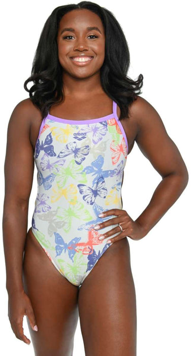 Arena Women's Lydia Jacoby Simone Manuel Challenge Back One Piece Swimsuit