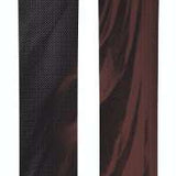 Armada Declivity 88 C Skis 2023 - Black skis with red and gray accents, featuring a wavy pattern on top and bottom.