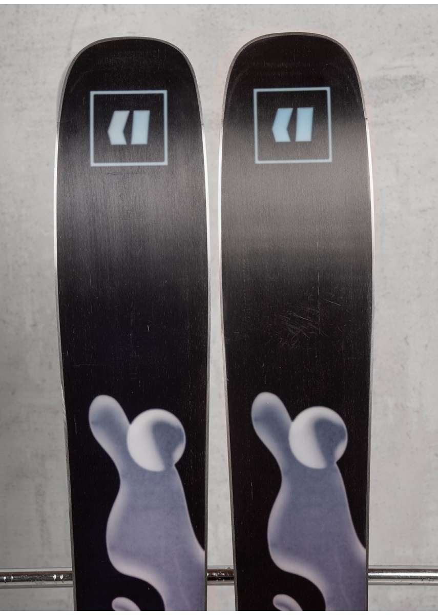 Armada Women's ARW 94 Skis 2024 - Black skis with white logo and text on top.