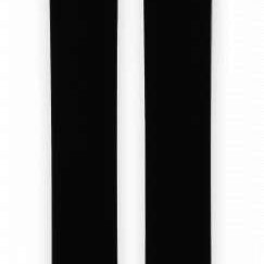 Armada Women's Locator 88 Skis 2024 - Black skis with white text and logo on top of bindings.