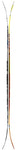 Atomic Bent Chetler 120 Ski 2024 - A black ski with a yellow stripe down the middle and a white tip.