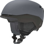 Atomic Four Amid Pro CTD Helmet 2022-2023 - Matte black helmet with a sleek, aerodynamic design and ventilation system visible on top.