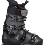 Atomic Hawx Prime 110 S - Black ski boots with a textured pattern on the side and silver buckles.