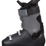 Atomic Hawx Prime 110 S Ski Boots 2024 - Black ski boots with a sleek, modern design and silver buckles.