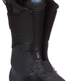 Atomic Hawx Prime 110 S Ski Boots 2024 - Black ski boots with a textured pattern on the toe and heel areas, featuring a strap closure system.