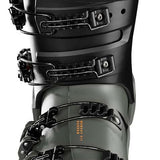 Atomic Hawx Prime XTD 120 Ski Boots 2024 - Black ski boots with a textured pattern on the toe and heel, featuring silver buckles.