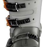 Atomic Hawx Ultra 120 S Ski Boot 2024 - Black ski boot with silver buckles and straps.