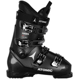 Atomic Women's Hawx Prime Ski Boot 2024 - Black ski boot with white lettering and a silver buckle on the side.