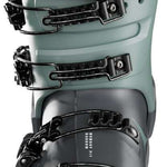 Atomic Women's Hawx Prime XTD 115 Ski Boots 2024 - Black ski boots with a textured pattern on the toe and heel, featuring a strap closure system.