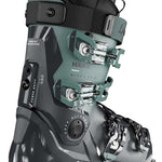 Atomic Women's Hawx Ultra 95 S Ski Boots 2023-2024 - A black ski boot with silver buckles and straps, featuring a sleek design.
