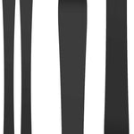 Atomic Women's Maven 86 Flat Ski 2024 - A black ski with a subtle white stripe on the top of the binding area.