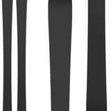 Atomic Women's Maven 86 Flat Ski 2024 - A black ski with a subtle white stripe on the top of the binding area.