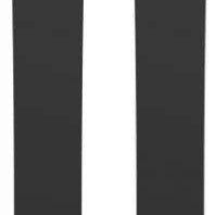 Atomic Women's Maven 86 Flat Ski 2024 - A black ski with a subtle white logo on the top of the blade.