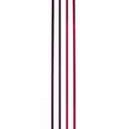 Atomic Women's Maven 93 C Flat 2024 - A pair of skis with a flat shape and red bindings.