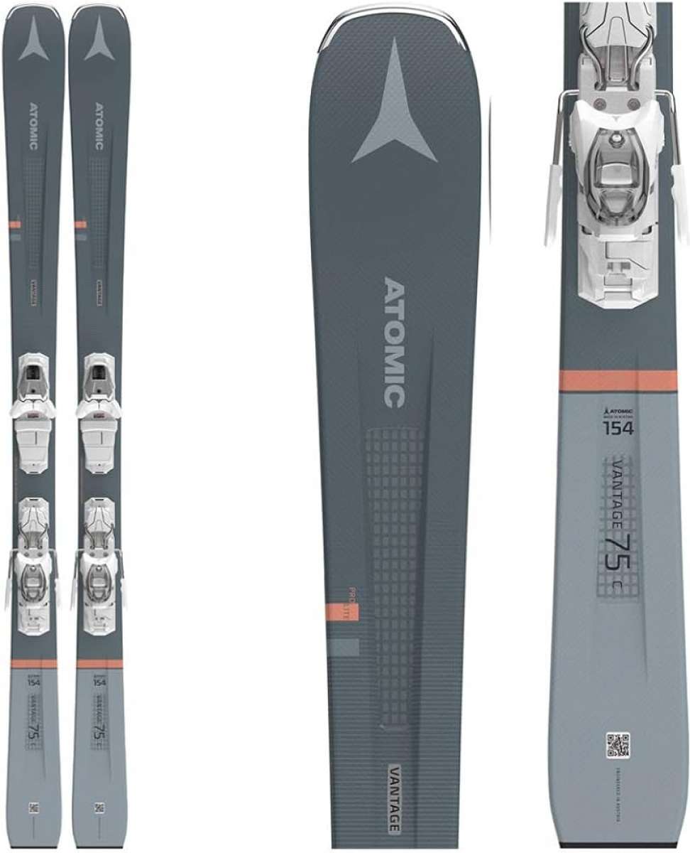 Atomic Ladies Vantage 75 C System Ski With M10 Ski Bindings 2023