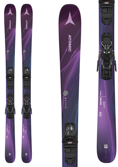Atomic Ladies Maven 83 Ski Package With M10 Ski Bindings 2024