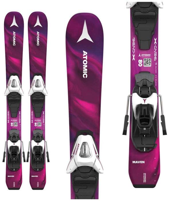 Atomic Girls Maven System Ski With C5 GW Ski Bindings 2024