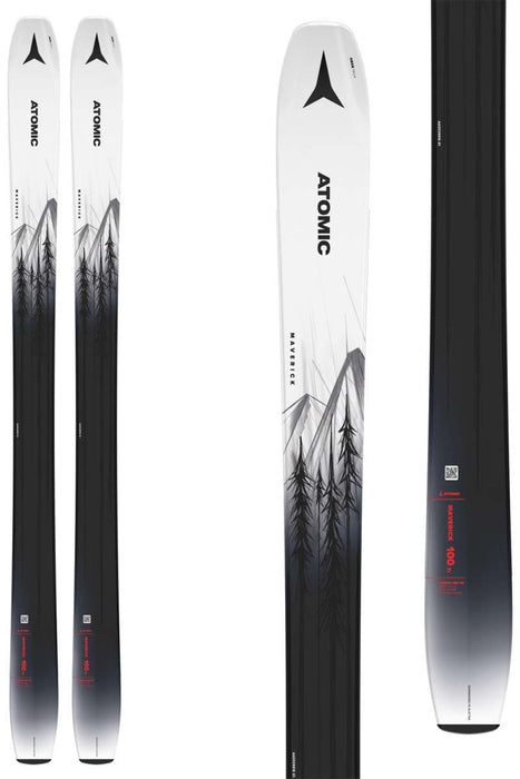 Atomic Maverick 100 Ti Flat Ski 2023-2024